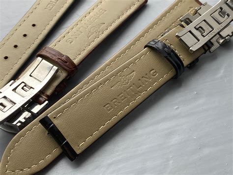 breitling leather watch straps|replacement breitling watch straps.